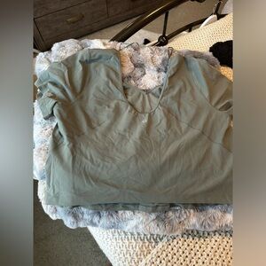 Lululemon Align T Shirt- Grey Sage- Size 20
